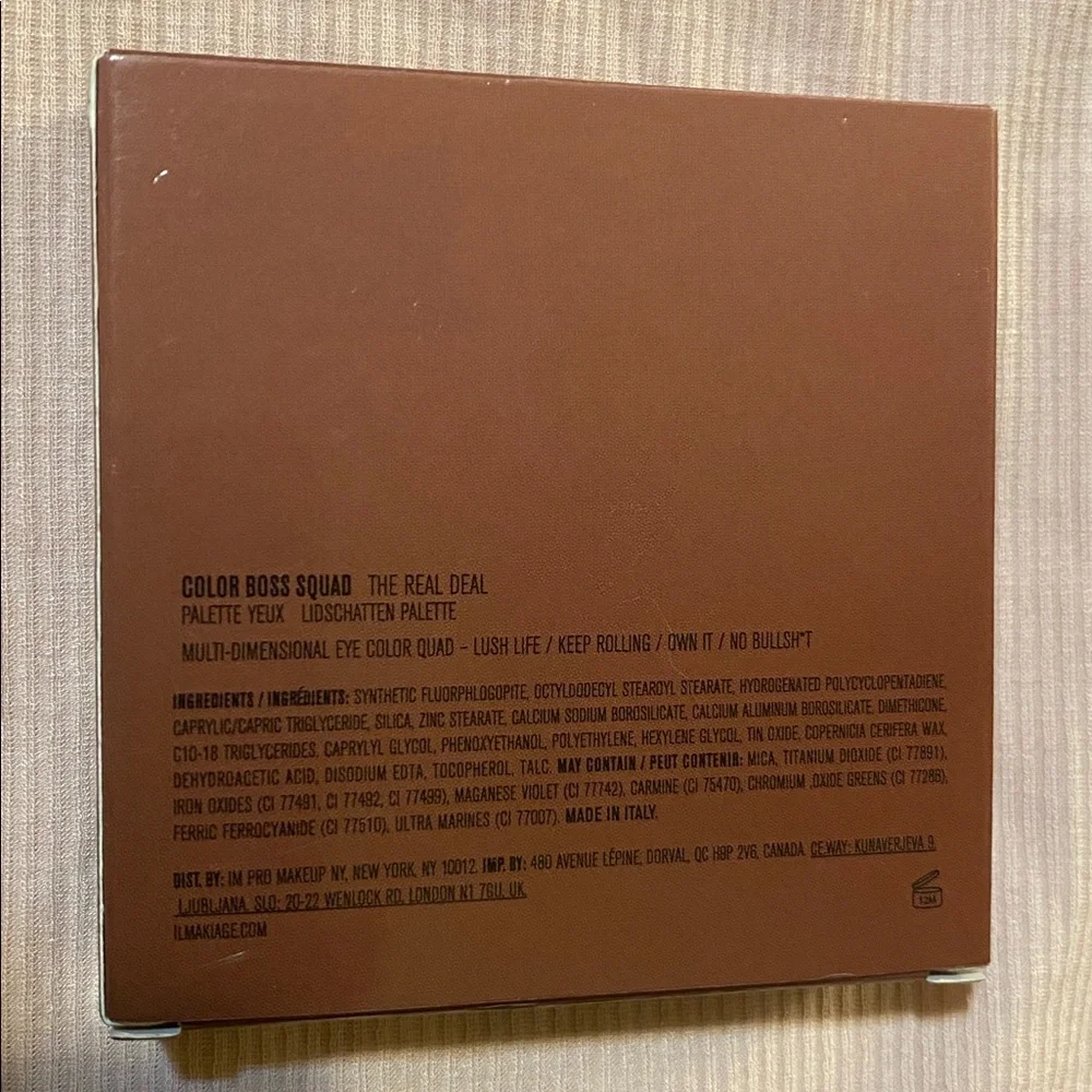 NWT💕IL MAKIAGE COLOR BOSS SQUAD- THE REAL DEAL